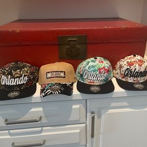 JERRY LEIGH PREMIUM ORLANDO FLORIDA BASEBALL HATS - UNISEX - BRAND NEW WITH TAGS